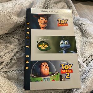 Pixar 15th Anniversary 3 Pack: A Bugs Life/Toy Story/Toy Story 2 (VHS, 2001